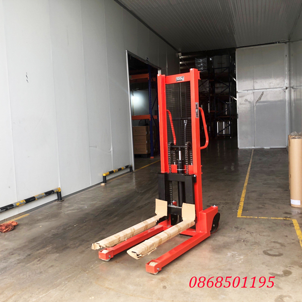 Xe nâng tay cao 0.5 tấn nâng cao 1.2m CTY A0.5/12 chính hãng 6 Xe nâng tay cao 0.5 tấn