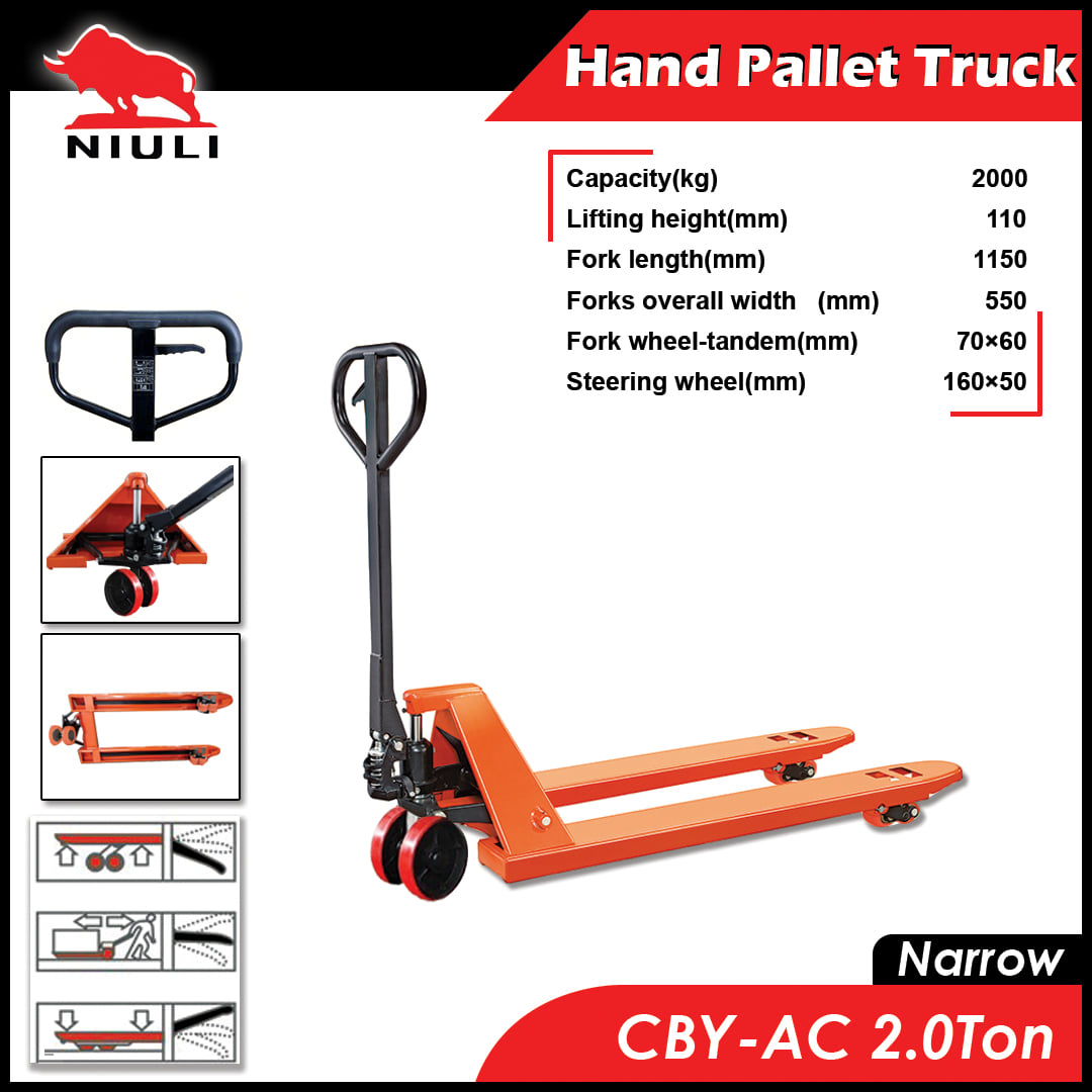 Xe nâng tay thấp - Vì sao là lựa chọn hàng đầu 2 Ảnh chi tiết linh phụ kiện của xe nâng tay thấp
