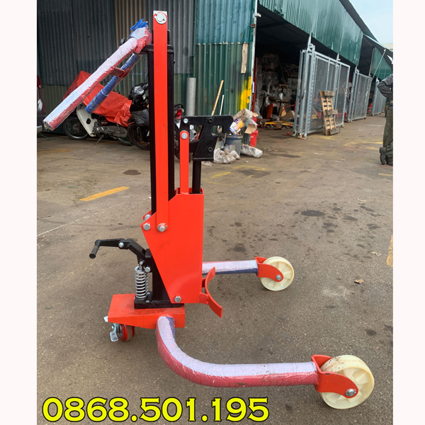Xe nâng di chuyển phuy 300kg nâng cao 500mm